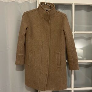 J Crew wool cocoon coat
